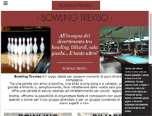 Tablet Screenshot of bowlingtreviso.com